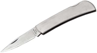 Rite Edge Engravable Folding Knife, Silver, 3.5