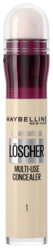 Maybelline New York Instant Anti-Age Effekt Löscher Concealer gegen Augenringe & Falten Mit Goji-Beere & Haloxyl Mikro-Lösch-Applikator für präzises Abdecken Nr. 01 Light 6 8ml
