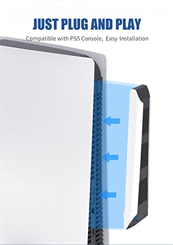 PS5 Cooler for PS5 Cooling Fan, Upgraded Quiet Cooler Fan 3 Cooler External Port USB 3.0 Accessory C