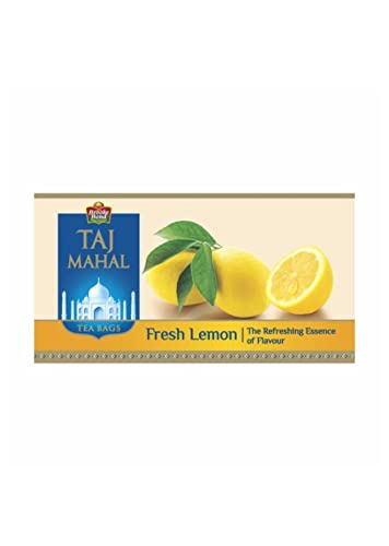 Image of Taj Mahal Fresh Lemon Tea Bags 25 pcs