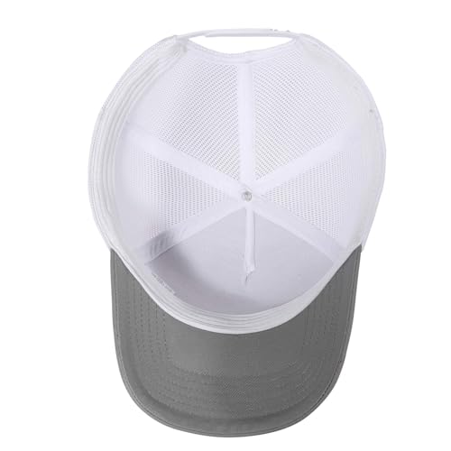 Image of Oversize XXL American Flag Trucker Hat Sport Snapback Hat, Large Size Breathable Mesh Baseball Cap for Men Big Head