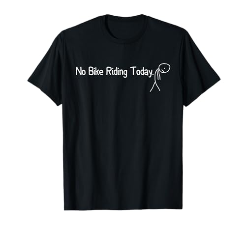 Amazon Bike Lover Designs No Bike Riding Today for Boys, Men Biking Bicycling Sports T-Shirt #ad