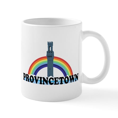 CafePress Provincetown MA Lighthouse Mug 11 oz Ceramic