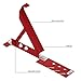Guardian 2500 Adjustable Roofing Bracket | for 30 45 or 60 Degree Roof Pitches | 10 Inch Adjustable Platform | Powder Coated Red | OSHA Compliant