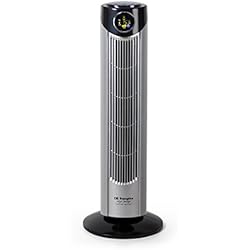 Ventilador Saivod Orbegozo TWM 1010 - Ventilador de torre, 3 velocidades, mando a distancia, 3 modos de ventilación, temporizador, display digital, 45 W