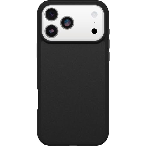Image of OtterBox React Series MagSafe Case for iPhone 17 Pro Max, Shockproof, Drop Proof, Ultra-Slim, Protective Thin Case, Tested to Military Standard, Black