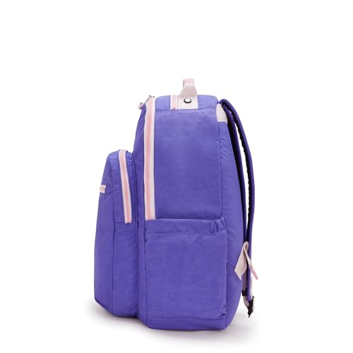 Image of Kipling Women's Seoul Bts 15 inch Laptop Backpack, Durable, Roomy with Padded Shoulder Straps, Built-In Protective Sleeve