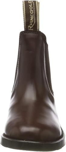 Image of Rhinegold Childrens Classic Leather Jodhpur Boots
