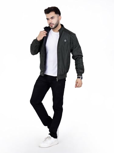 Image of Dollar Jacket For Men Casual Zipper Bomber For Winter