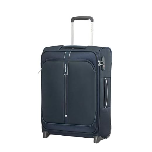 Samsonite Popsoda - Upright S - Equipaje de mano, 55 cm, 41 L, Azul (Dark Blue)