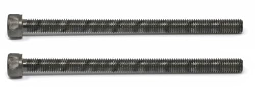 Image of iexcell 4 Pcs M10 x 150mm Thread Pitch 1.5 mm Alloy Steel 12.9 Grade Hex Socket Head Cap Screws Bolts Kit, Black Oxide Finish