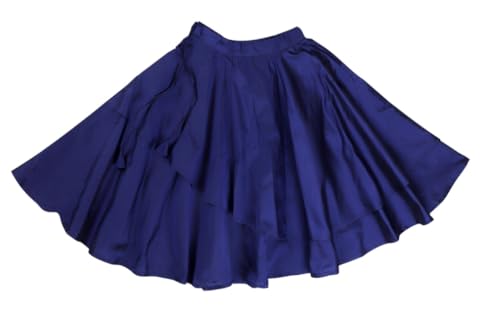 Image of ANNECA FASHION kid's baby girls silk blend Embroidery western Crop top and up down skirts clothing set