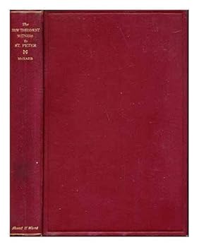 Hardcover The New Testament Witness to Saint Peter Book