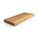 eiche vollholz brett ✅ 100% handgemacht aus ausgesuchter Eiche mit natürlicher Baumkante. Schweberegal aus Holz professionell in der EU hergestellt. Das natürliche Holzbrett ist weitgehend geruchslos.