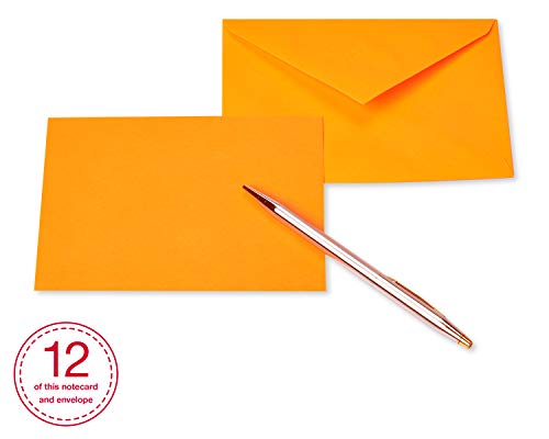 American Greetings Single Panel Blank Cards With Envelopes, Neon Rainbow Colors (100-Count) #TOP5
