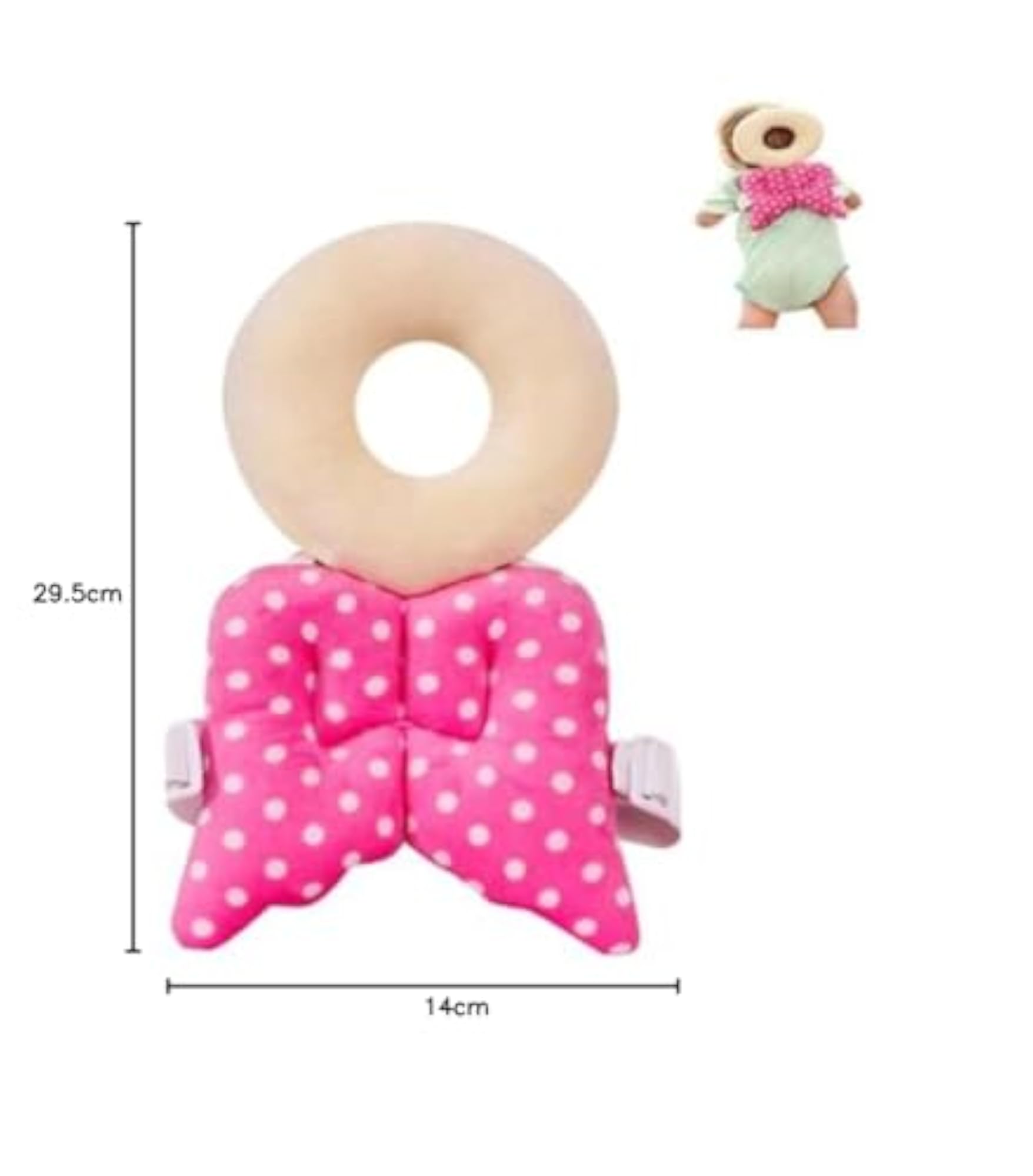 Drop Resistance Head Protection O-Shaped Baby Pillow