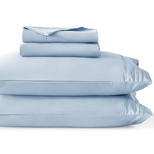 Queen Sheet Set-4pc Luxury Hotel Soft Bed Sheet Set, 100% Brushed Microfiber 1800 Thread Count Breathable,14