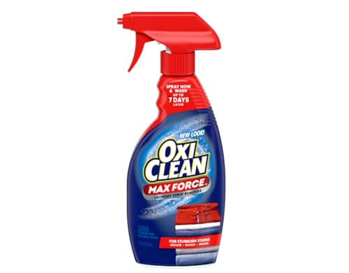OxiClean Max Force Laundry Stain Remover Spray, 12 fl oz + 48 Fl Oz Refill Bottle Kit 60 Fl Oz Total - image 5