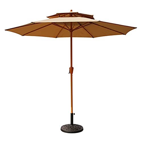 Parasol de piscine 2,7 m pour ombrager vos après-midis de détente en famille