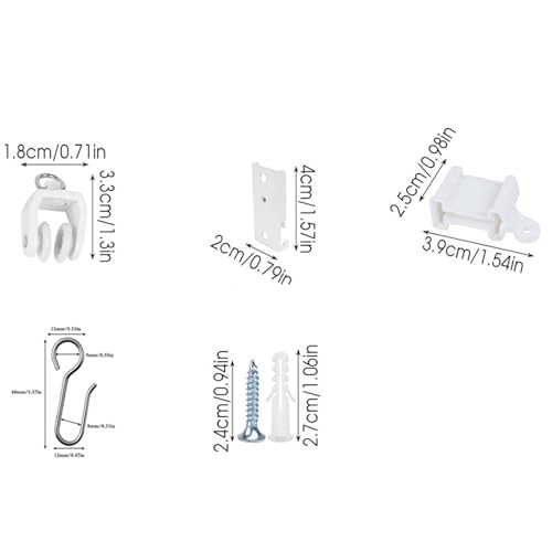 Solution de suspension de rideau sans couture pour chambre - 5