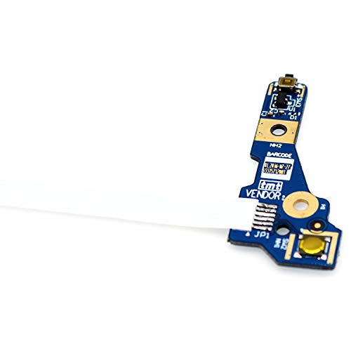 PartEGG Power Button Switch Board with Cable Replacement for Lenovo Ideapad 300-15 300-15ISK 300-15IBR NS-A482 NS-A474