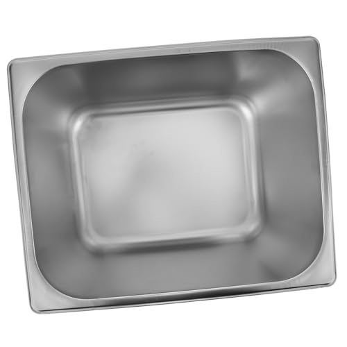 SOLUSTRE Food Catering Holder Stainless Steel Pan for Buffet Lightweight Buffet Party