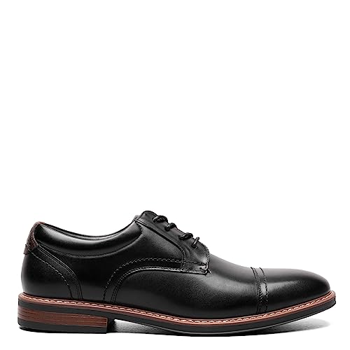 Nunn Bush Men's Centro Flex Cap Toe Oxford Dress Casual Leather Comfortable Lace Up3