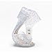 HaHaGuu Princess Jelly Flats Shoes Girls Birthday Party Heels Snow Queen Cosplay Costumes Dress Up Sandals for Toddler Little Girls Big Kids