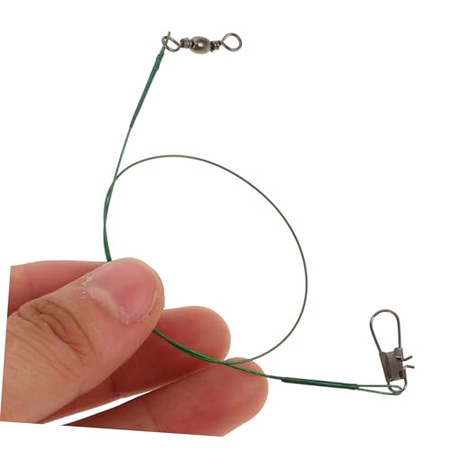 KICHOUSE 40pcs Steel Wire Fishing Leaders miniatura 3