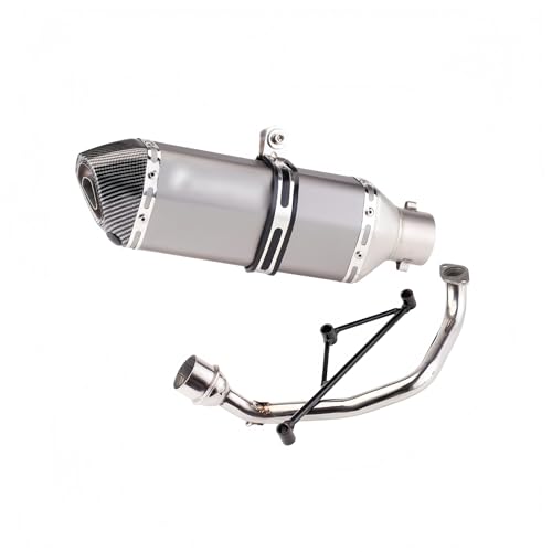 Tuyau d'échappement avant pour scooter GY6 et Yamaha Fuxi