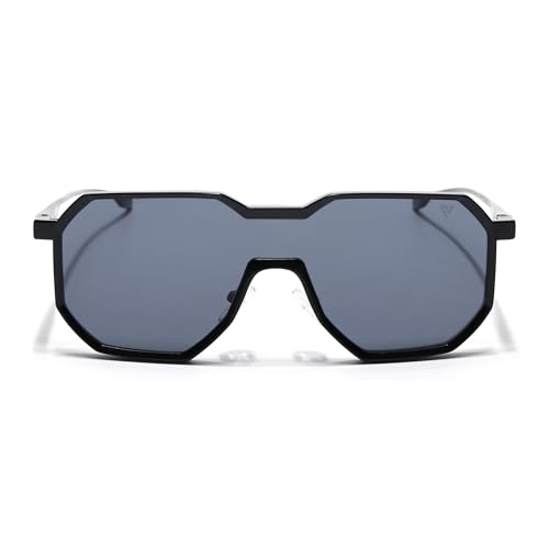 Image of Voyage Square UV Protected & Polarized Sunglasses for Men & Women