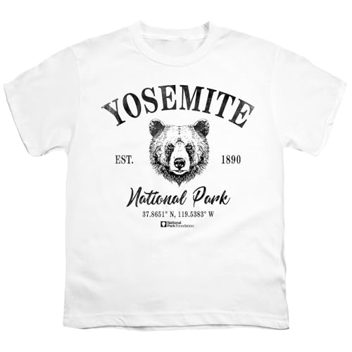 Yosemite National Park Bear Icon Kids T Shirt for Youth Toddler Boys and Girls2