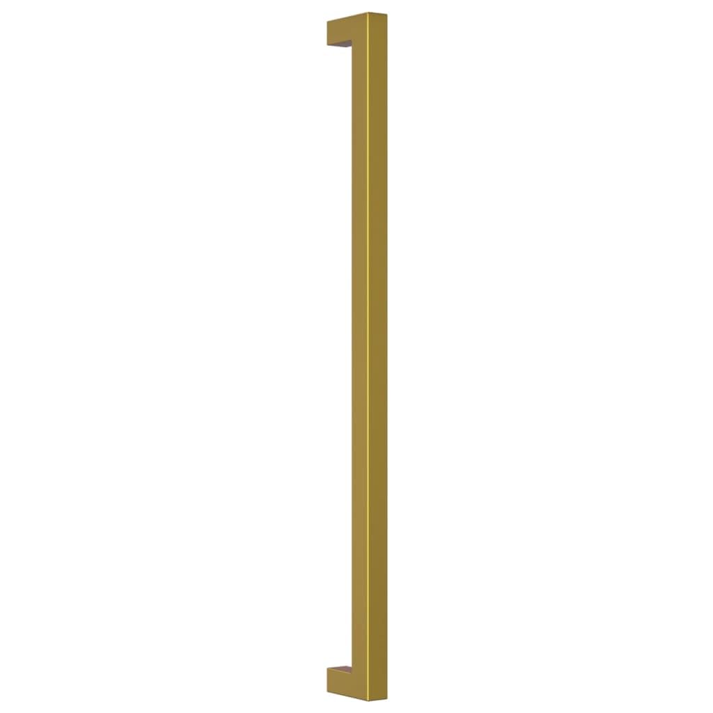 Möbelgriffe 10 Stück Golden Edelstahl 320 mm Schrankgriff für Schublade Küche Kommode Tür Griff Zubehör Modernes Design zum Renovieren und Upcycling