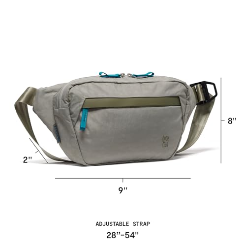 Chrome Industries Sabin Sling Bag for Men and Women – Large Main Compartment, Lightweight Recycled Materials and Metal Adjuster Buckle – 6L, Sage2