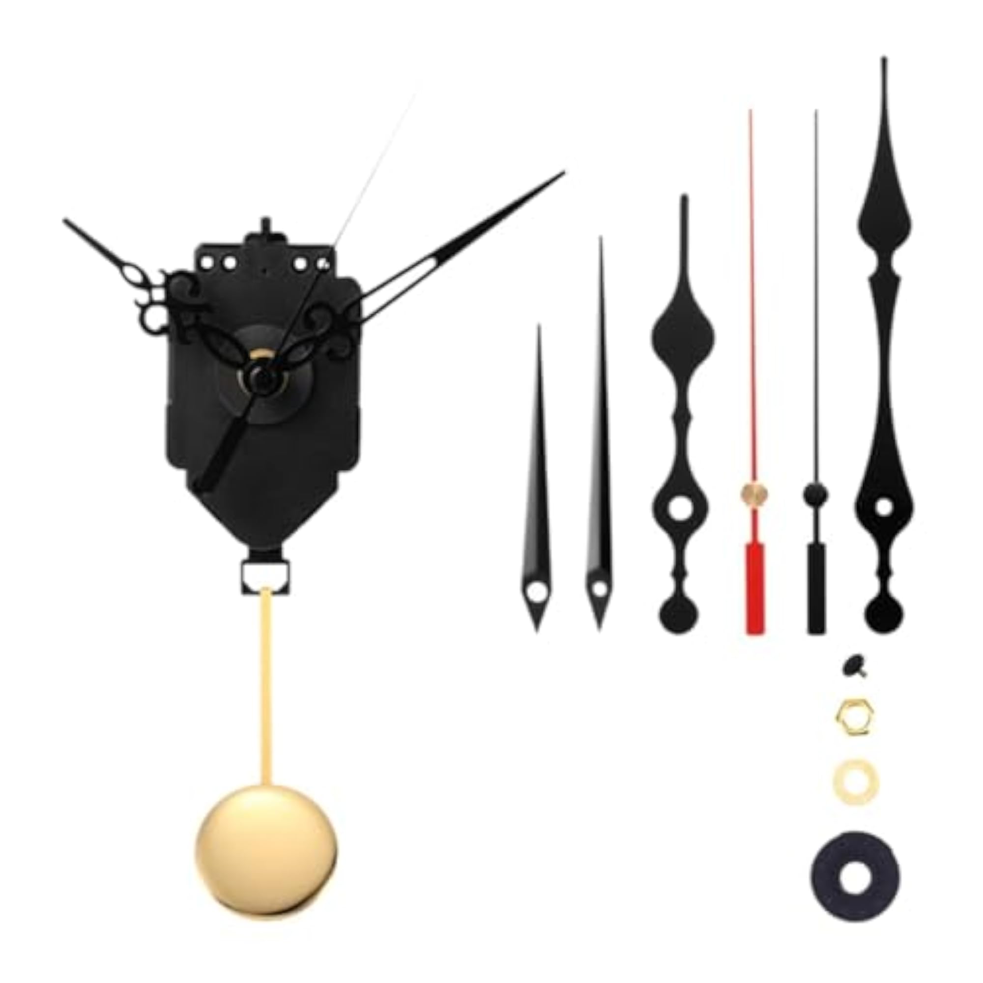 Quartz Pendulum Clock Movement Repair DIY Part, Wall Mount