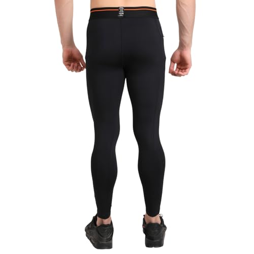 Image of WMX Men's Workout Set Compression Shirt and Pants Top Long Sleeve Sports Tight Base Layer Suit Quick Dry & Moisture-Wicking.(Compression Workout Set Combo)