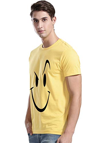 Image of ADRO Men's Solid Regular Fit T-Shirt