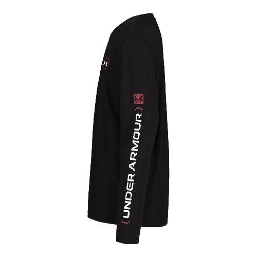 Image of Under Armour Boy's Linux Multi Long Sleeve Tee (Big Kids) Black XL (18-20 Big Kid)