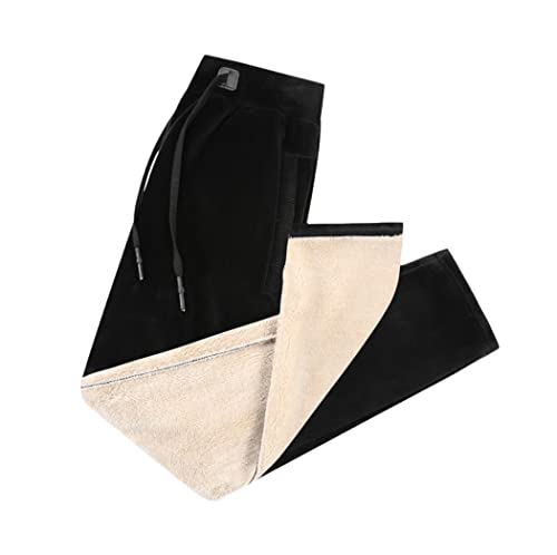 Pantalon de jogging hiver homme polaire chaude survêtement ample velours 4XL