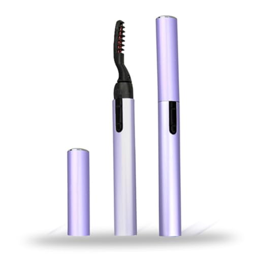 VICASKY Heated Eyelash Curler Electric Lash Curler Pen Anti-Crimp Lightweight Natural Curl Safe for Lashes for Travel