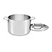 Cuisinart Custom-Clad 5-Ply Stainless Steel Cookware Set, CC5-10, Multiple Sizes, 10 Piece