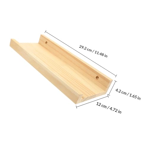 Estante flotante para organizar pequeños objetos en el salón 3