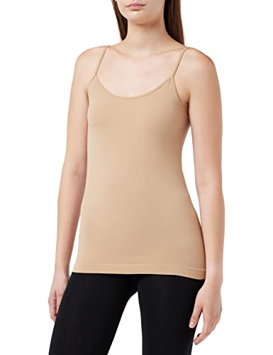 Luigi di Focenza Damen 1713 Top, Beige (Haut-schwarz 782/001), 38 (Herstellergröße: S/M) (2er Pack) Cover