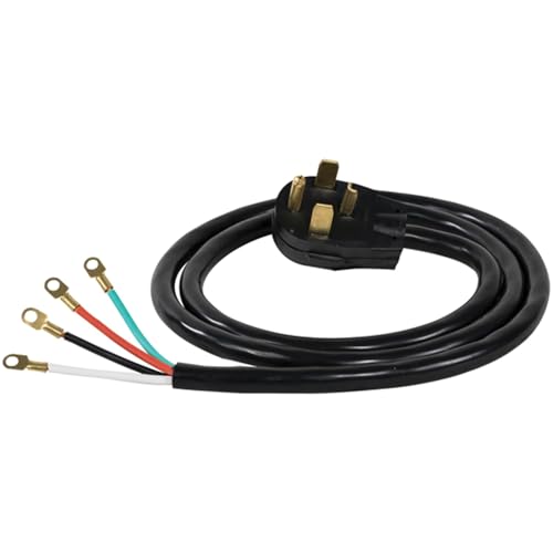 Certified 12pk 4-wire Eyelet 30-amp Dryer Cord, 6ft - Thumbnail 2