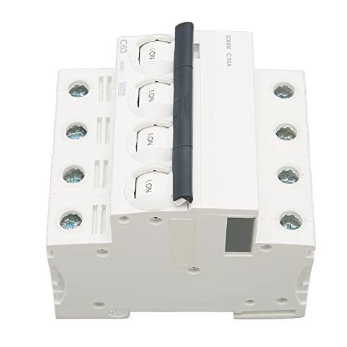 Disjoncteur 4P AC 400V 16A pour tableau électrique de maison - 6