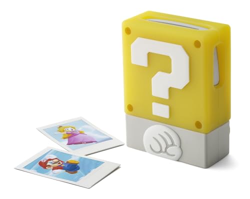 Image of Fujifilm Instax Mini Link 3 Super Mario Smartphone Printer (Printer + Silicone Case) | Bluetooth 5.1, Prints 2x3 Film, USB-C, ~15 Second and Print, ~100 Prints