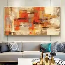 Décoration murale pour salon tableau moderne 70x100cm