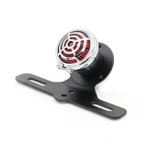 Feu arrière de moto avec support de plaque LED pour CG125 GN125 Custom