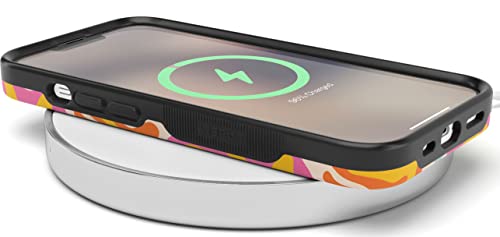 Casely iPhone 14 Case | Tropical Color Splash | Abstract Retro | Compatible with MagSafe | Bold Protective Design