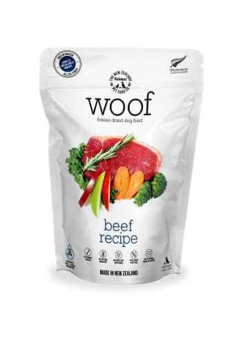 WOOF Beef Freeze Dried Uncooked Canine Meals, Mixer, or Topper, or Deal with – Excessive Protein, Pure, Restricted Ingredient Recipe 2.2 LB WOOF Beef Freeze Dried Uncooked Canine Meals, Mixer, or Topper, or Deal with – Excessive Protein, Pure, Restricted Ingredient Recipe 2.2 LB
